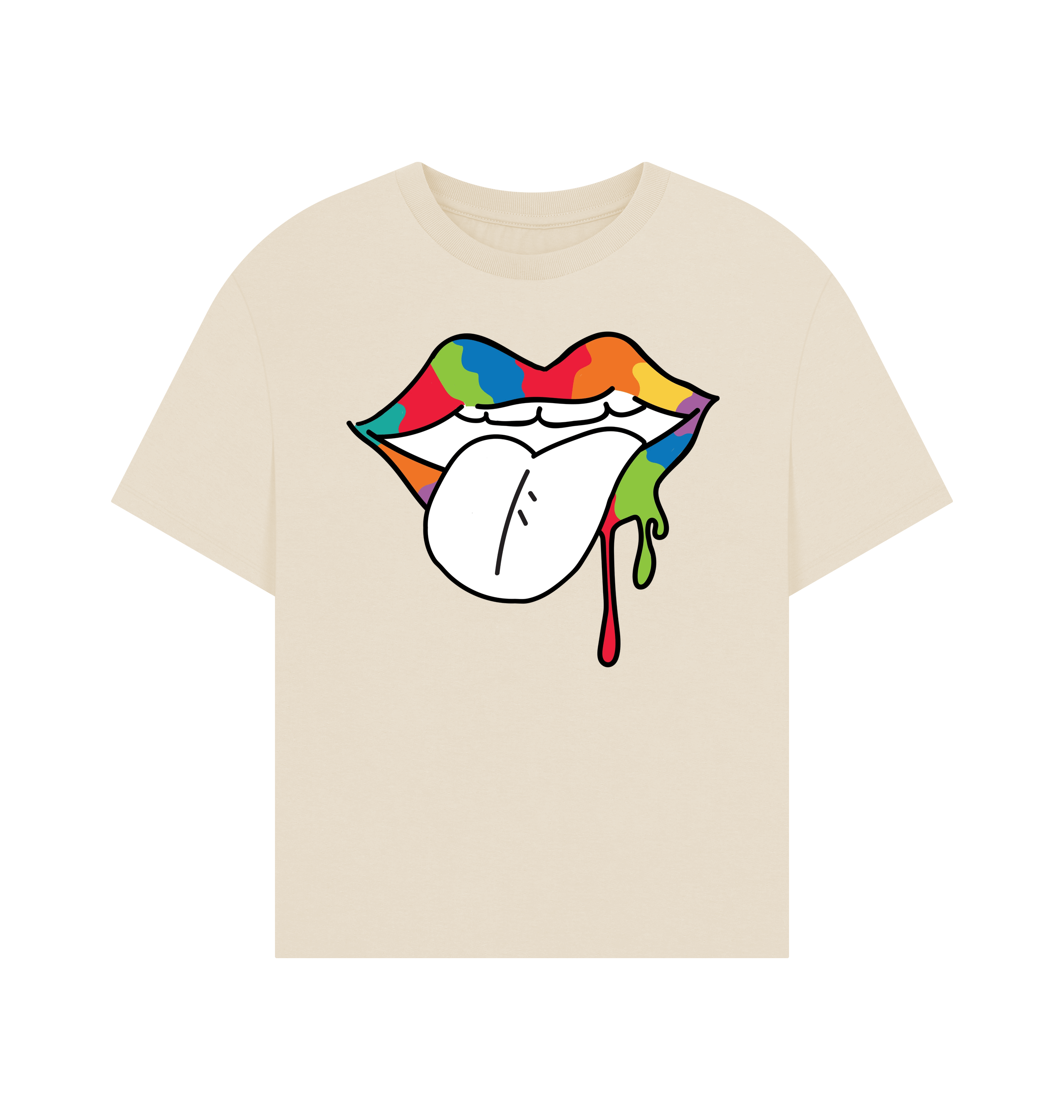 Oat Printed T-shirt Front