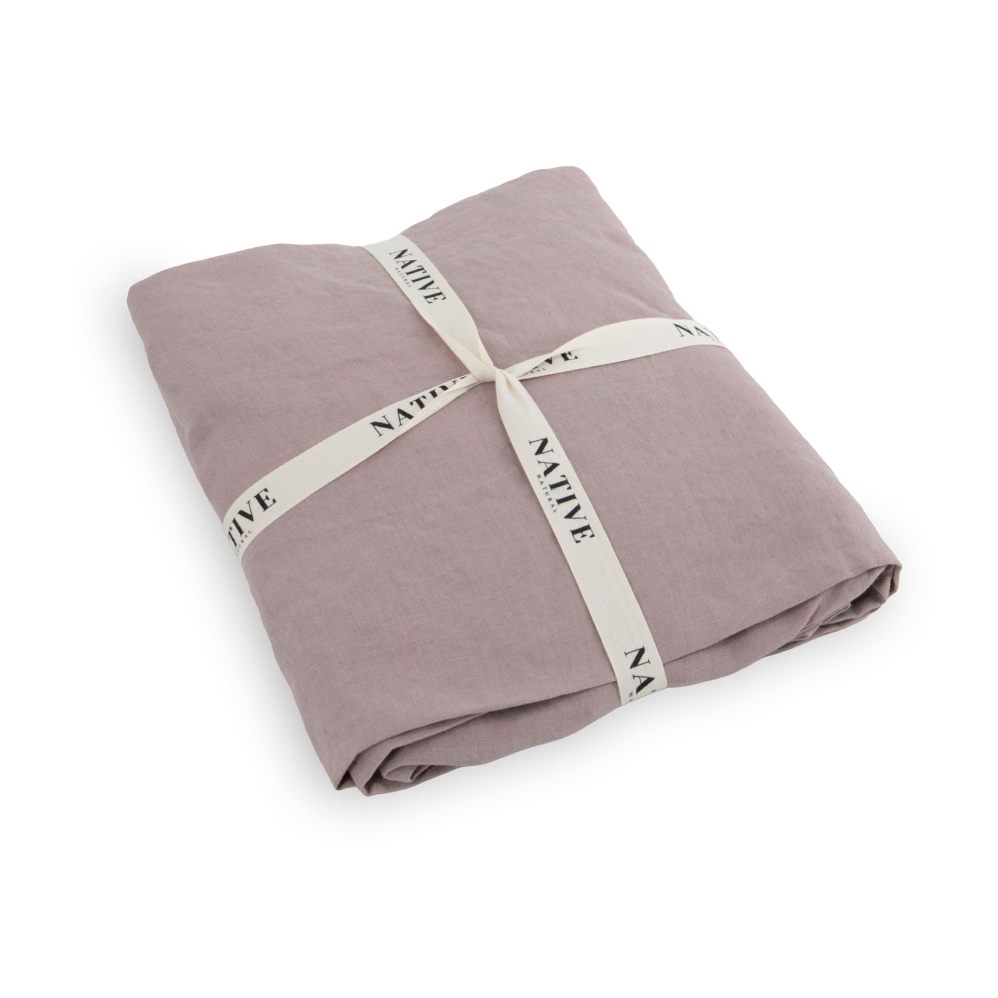 Blush Pink 100% Linen Duvet Set