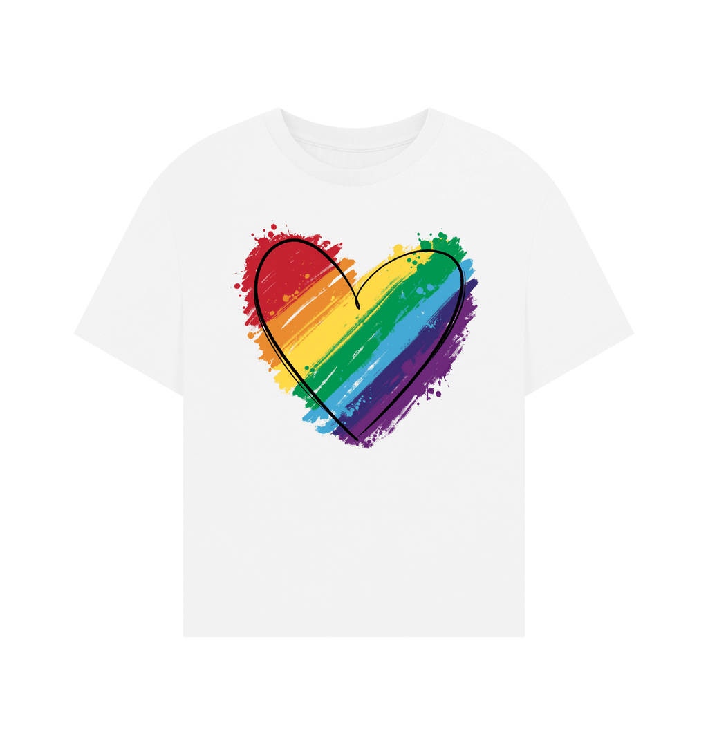 White Printed T-shirt Front