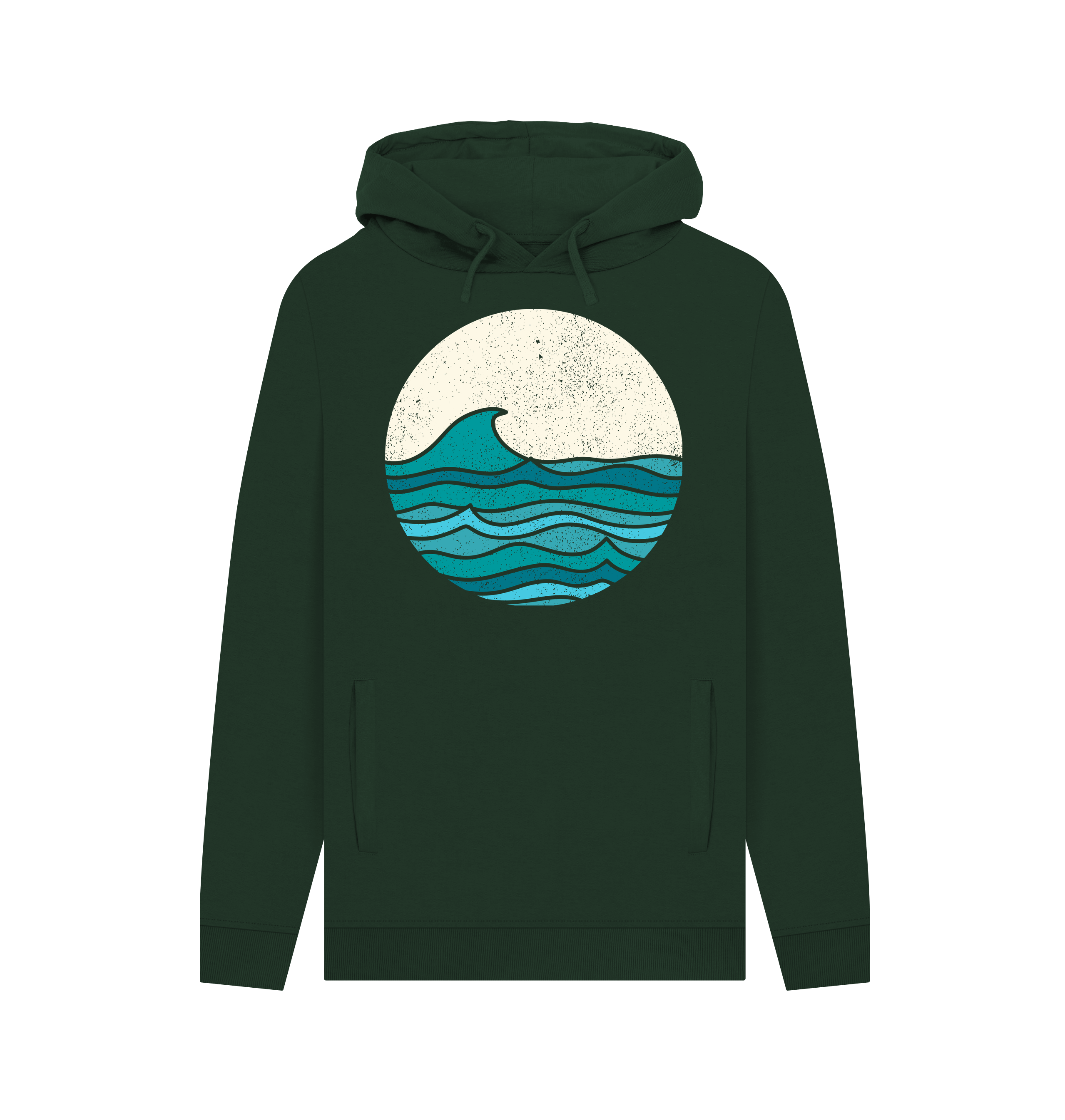 Evergreen Printed Hoody Front