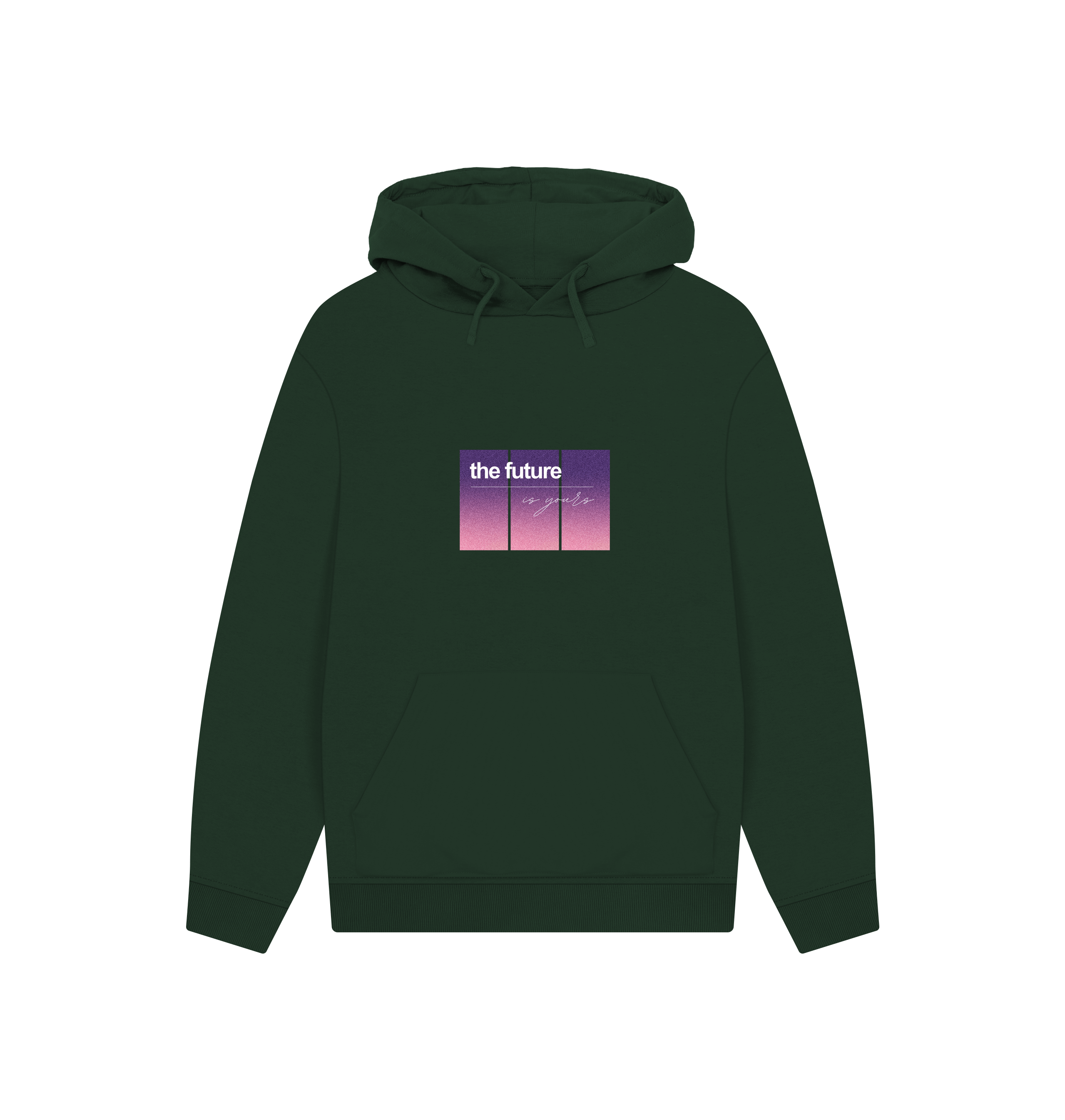 Evergreen Printed Hoody Front