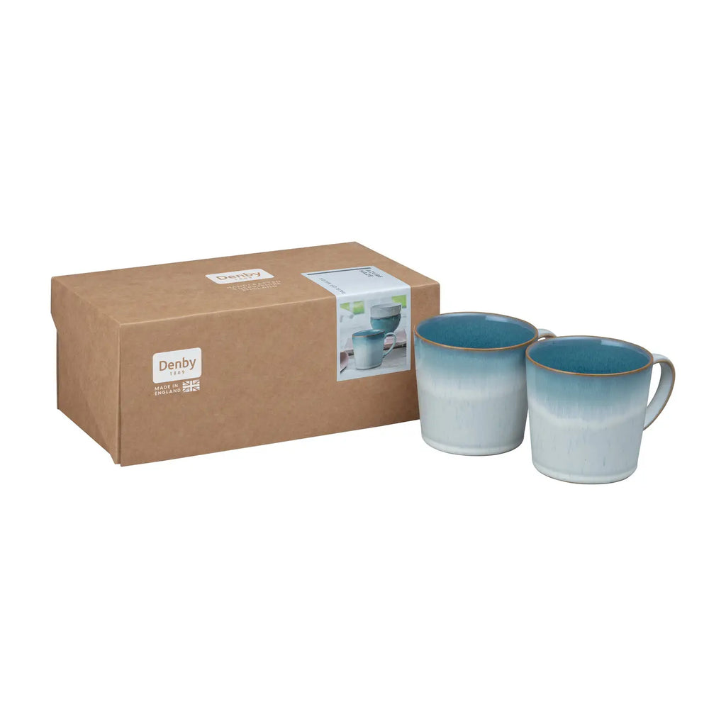 Azure Haze Set of 2 Large Mugs 400ml