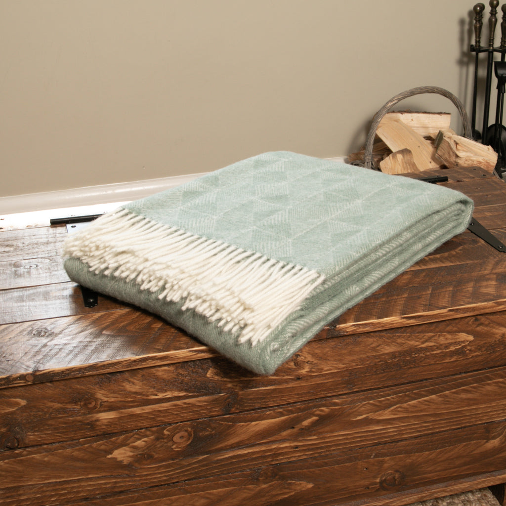 Diamond Wool Throw 3 Colours