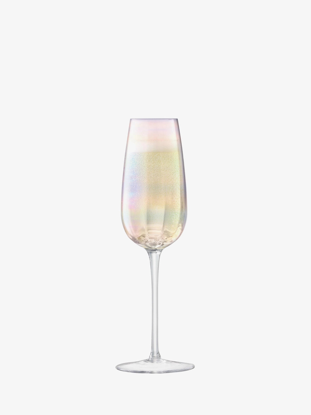 Mother of Pearl Champagne Flutes (Set of 2) - Iridescent