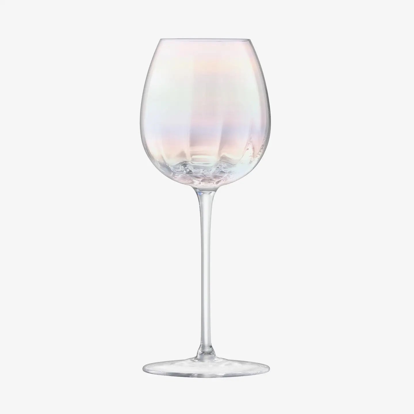 Mother of Pearl White Wine Glasses (Set of 2) - Iridescent