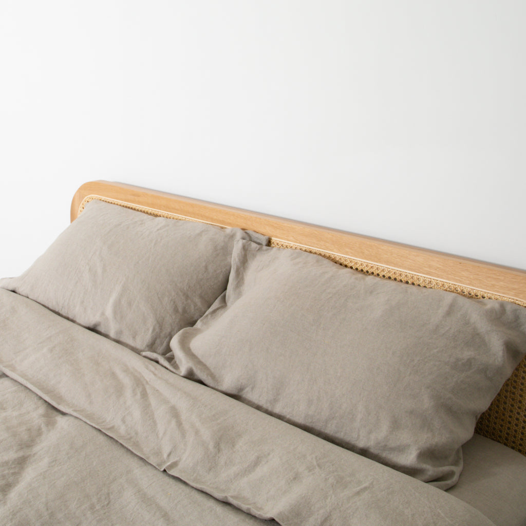 Natural 100% Linen Duvet Set