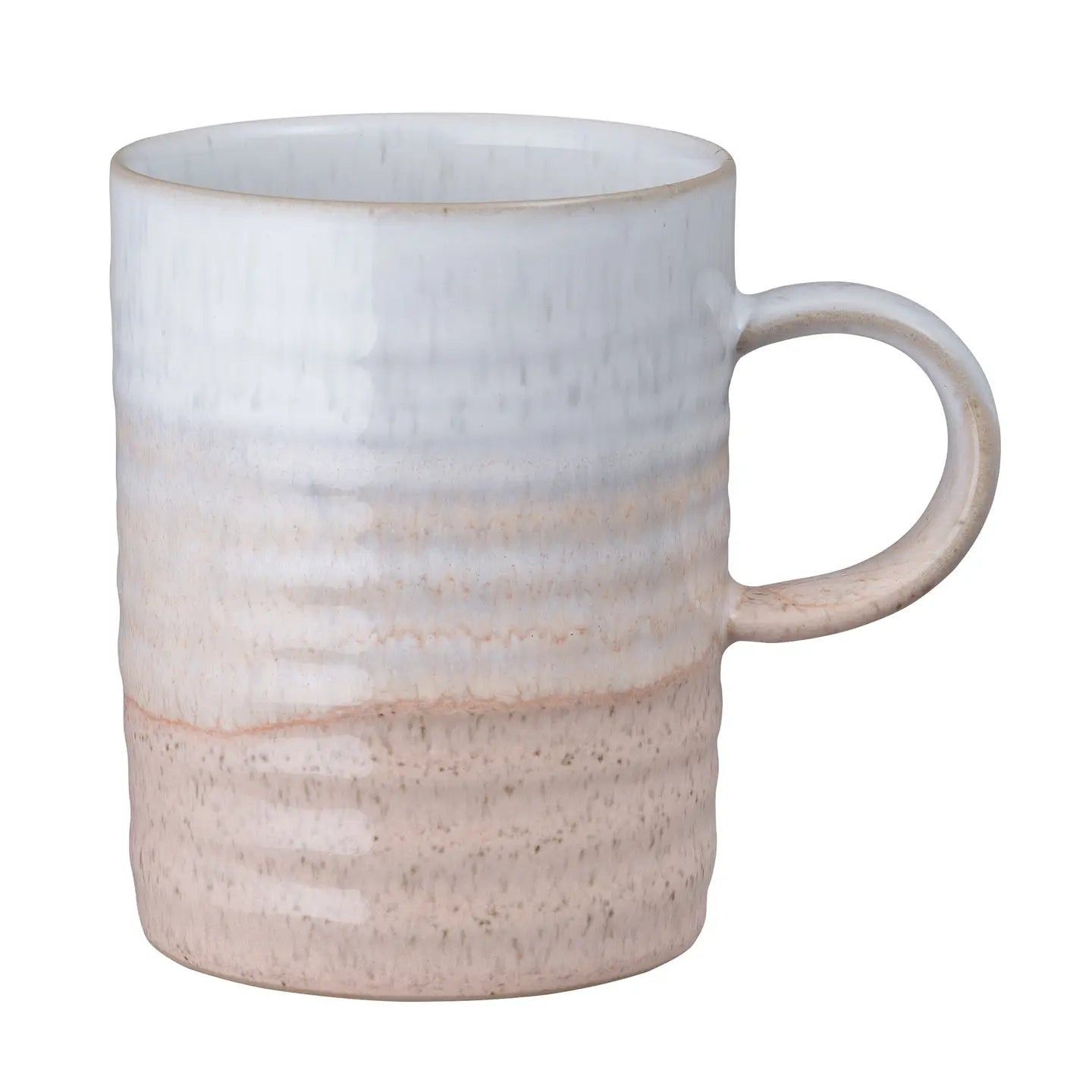 Kiln Coral Ridged Mug
