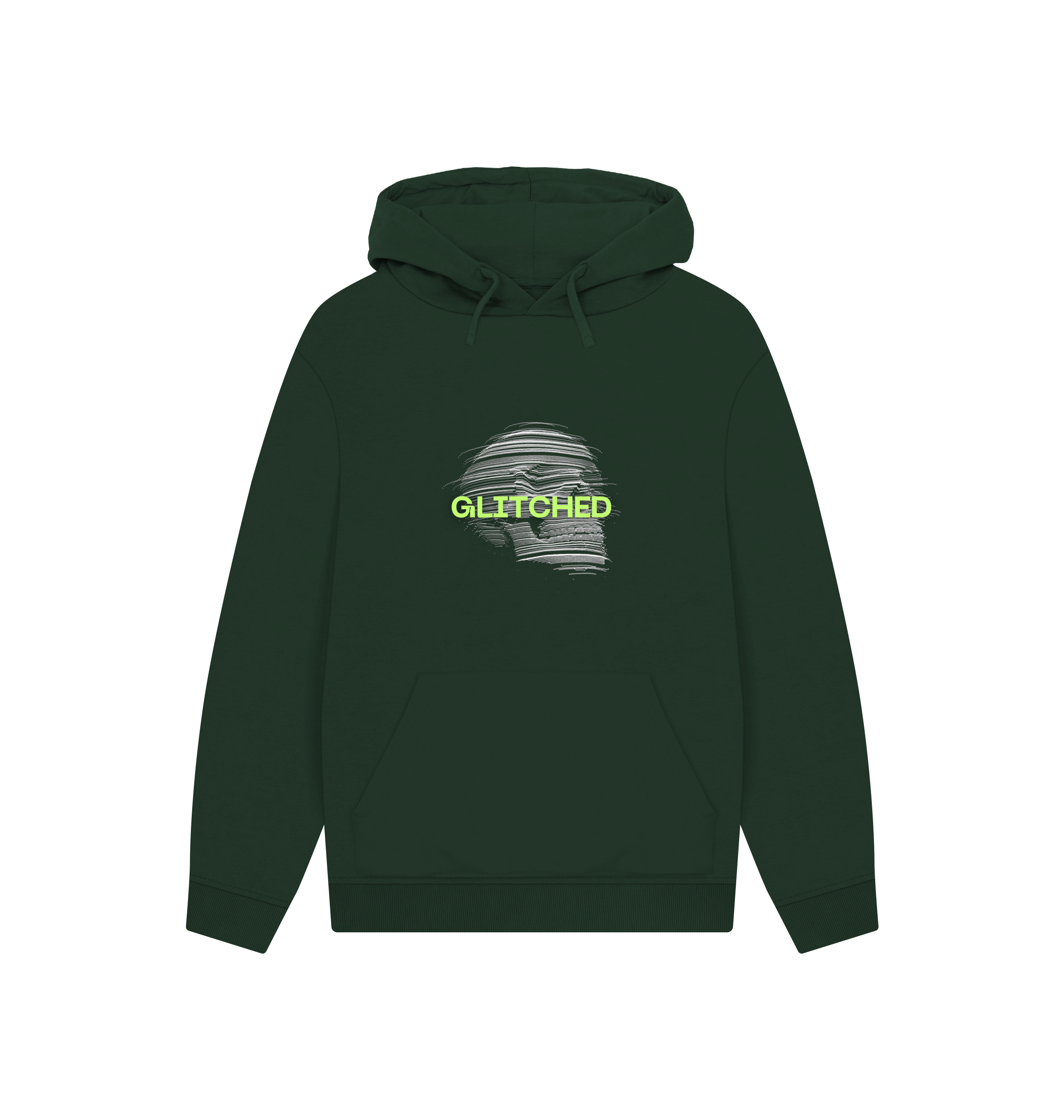 Evergreen Printed Hoody Front