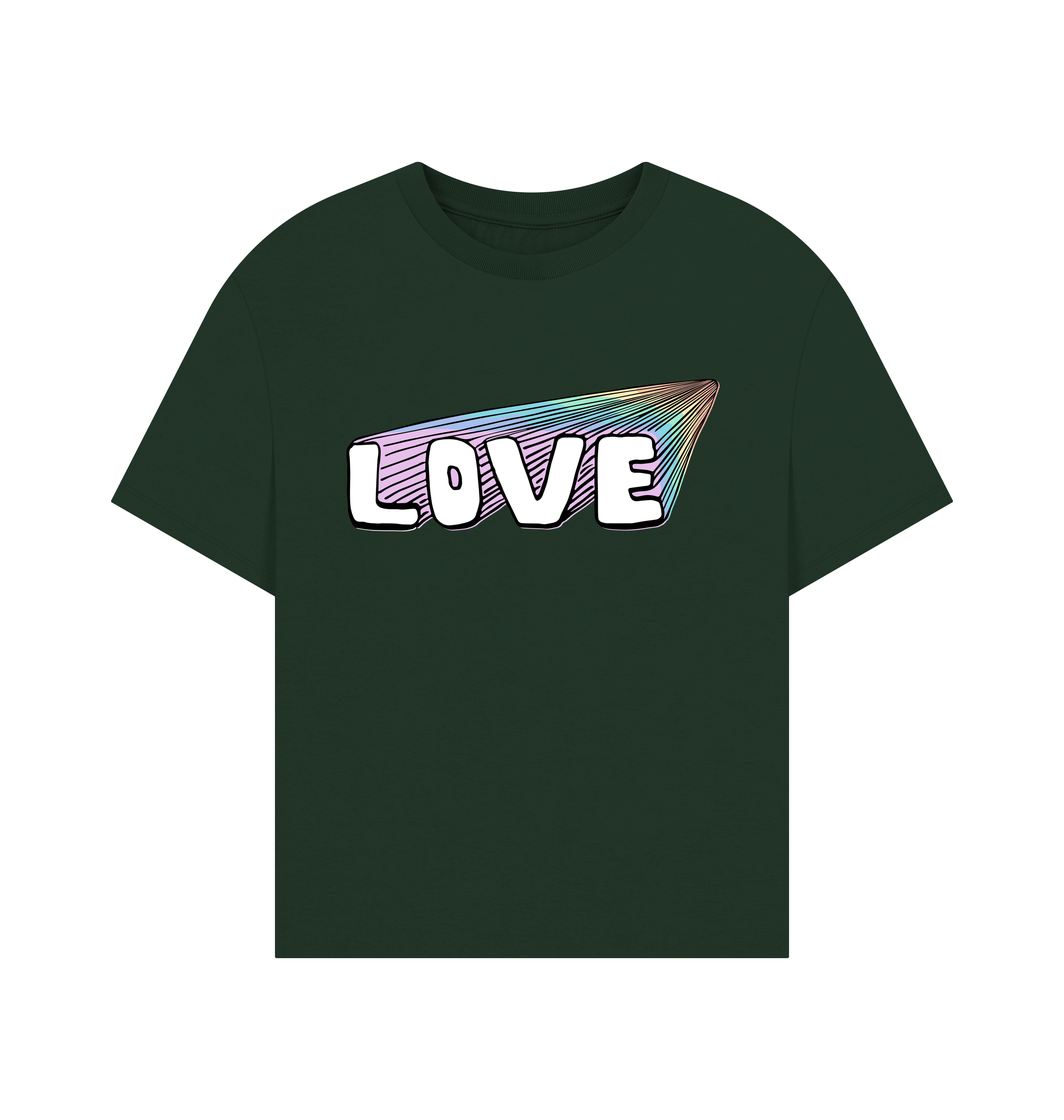 Evergreen Printed T-shirt Front
