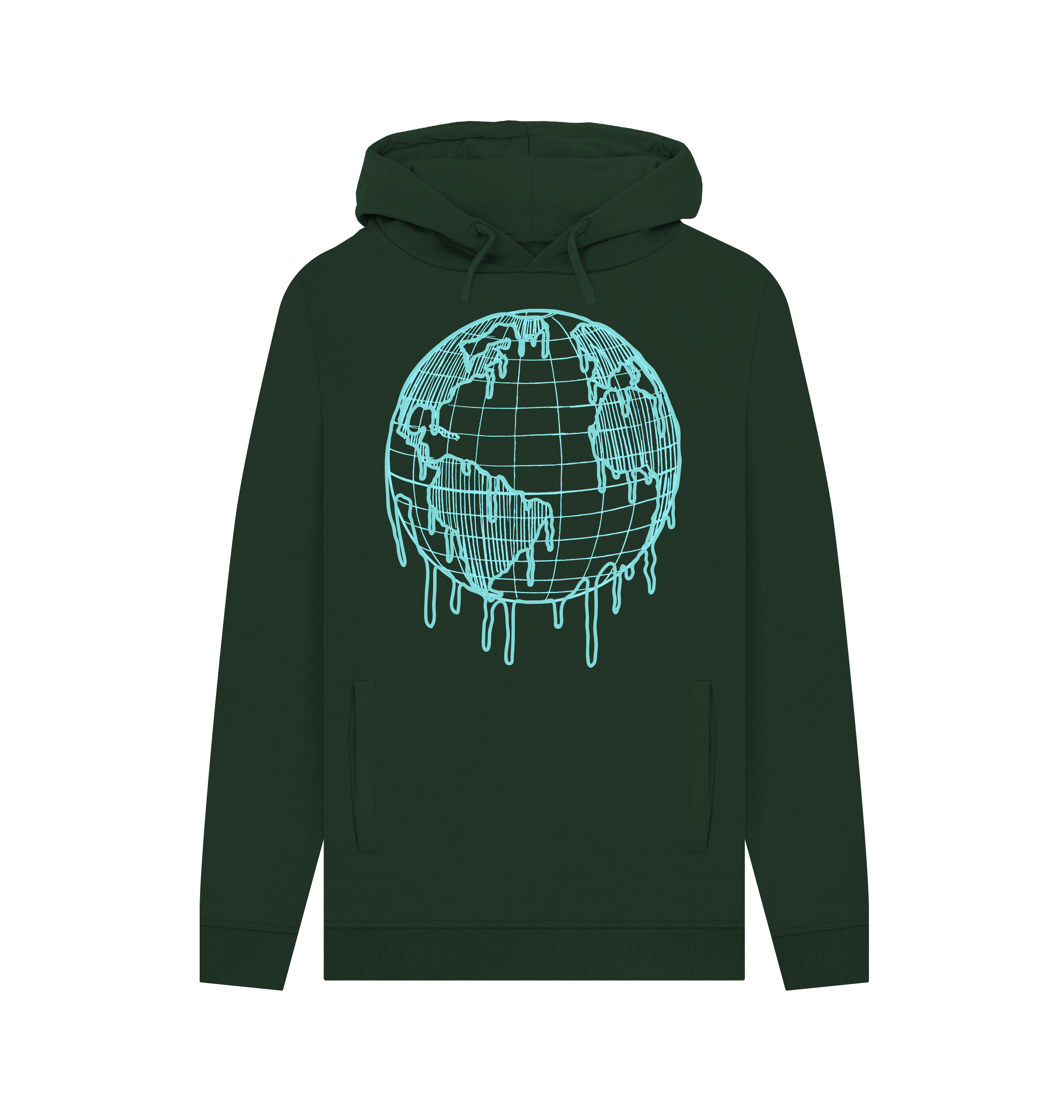 Evergreen Printed Hoody Front