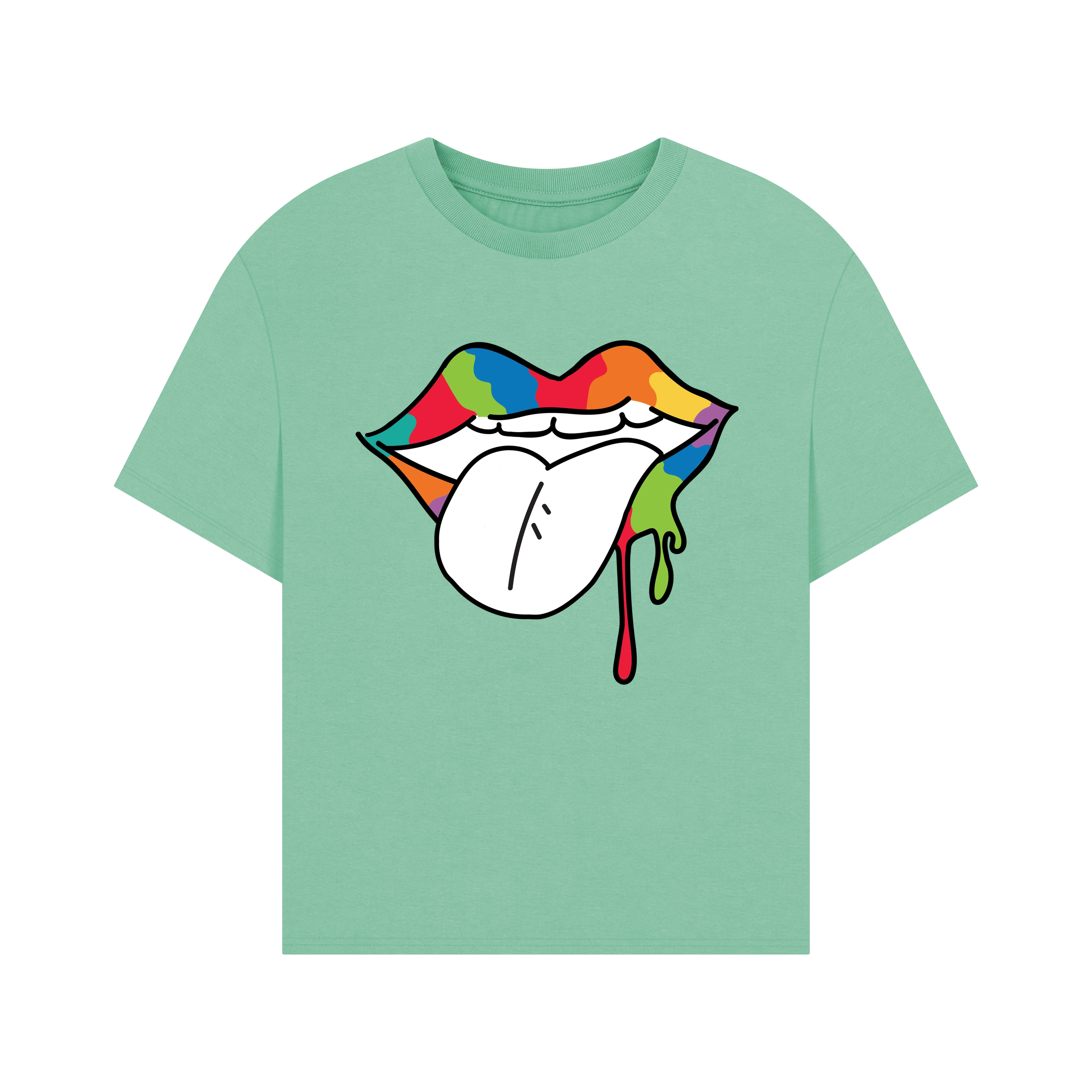 Peppermint Printed T-shirt Front