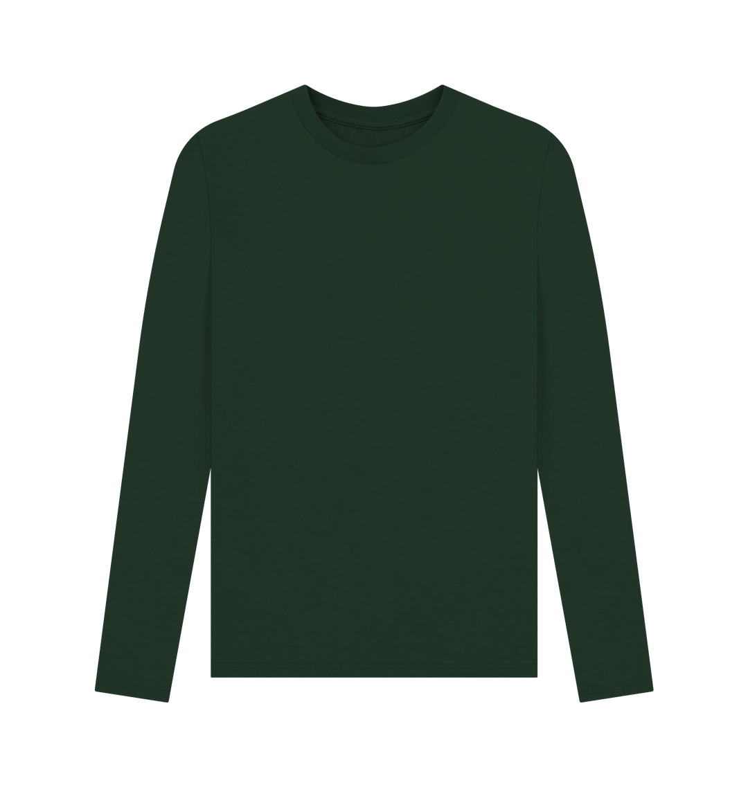 Evergreen Printed Long Sleeve T Shirt Front