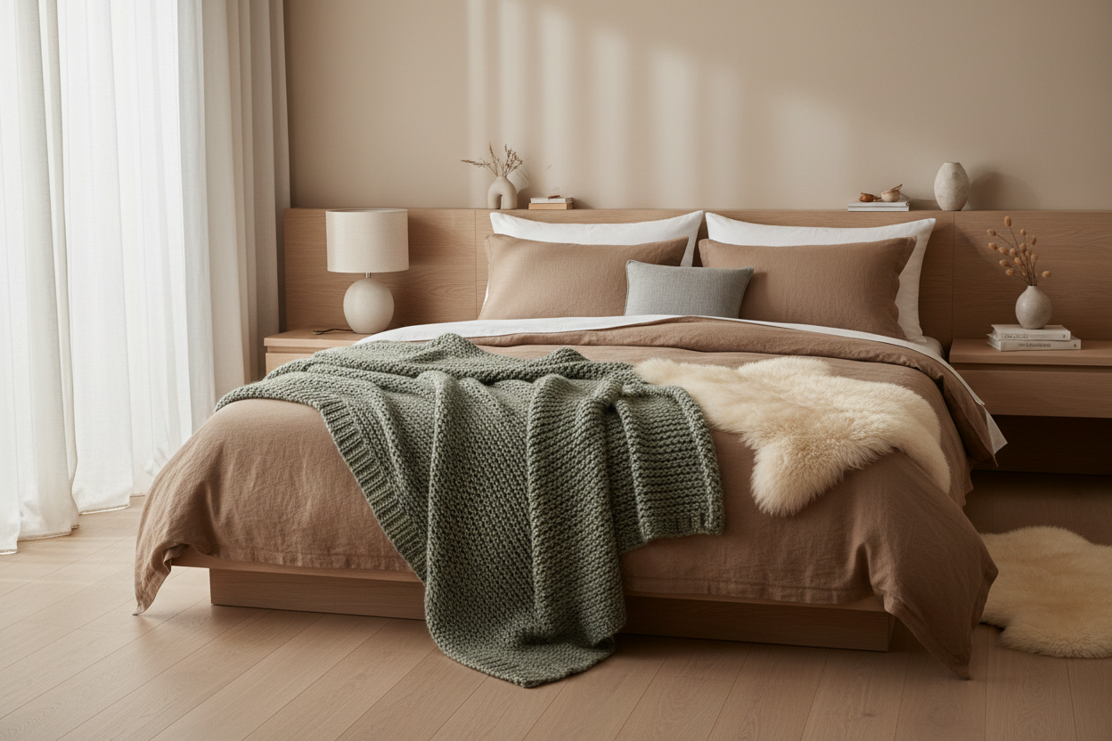 Layered luxury textiles